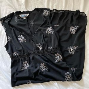 vintage mini floral dress